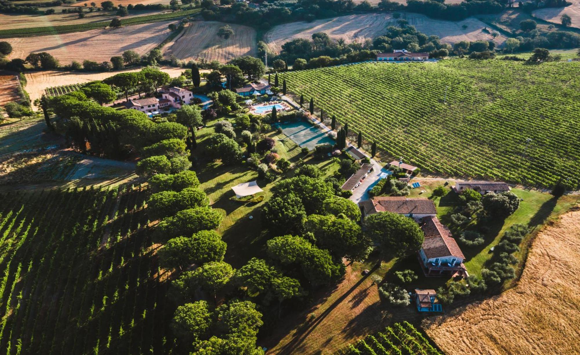 Villa Acquaviva Wine Resort Монтемерано Экстерьер фото